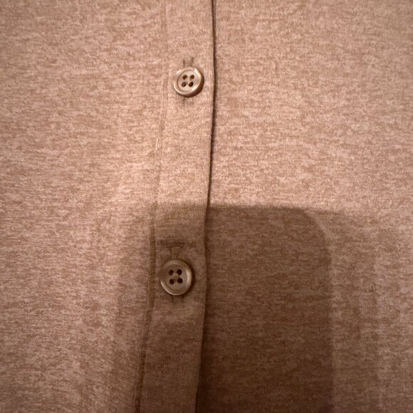 Vuori Halo Cardigan Women’s XL – Nutmeg Heather DreamKnit Ultra Soft Athleisure - Picture 5 of 10